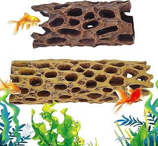 2 Stück Garnelen Versteck Aquarium Höhle PVC Aquarium Deko Höhle Aquarium Zubehör Garnele Kup…