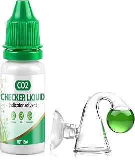 Co2 Dauertest Aquarium, Co2 Test Aquarium, Überwachung CO2 Gehalt, 15ml | Co2 Dauertest zum Gena…