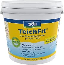 Söll 81739 TeichFit, 5 kg – Grundpflegemittel, Teich Wasseraufbereiter, Stabilisator für Teichw…