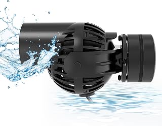 hygger Umwälzpumpe Aquarium, 5000L/H 6W Strömungspumpe Aquarium, 360° Drehbare Powerhead Welle…