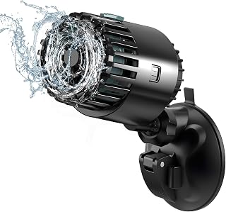 AQQA Aquarium Strömungspumpe Wavemaker,5W Aquarium Umwälzpumpe Wellenpumpe mit 360°verstellbar…