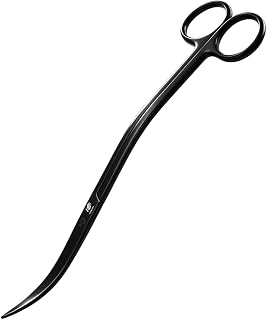 LINLAN 25 cm Wellen-Aquariumschere, für Teppich- und Halbkugelgestaltung