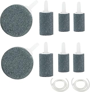 8 Stück Sauerstoffsteine für Aquarium & Teich, Bubbles Sauerstoff Diffusor