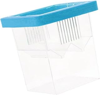 FishTank Brutkasten für Aquarium, kleine Zuchtbox, transparent, Isolation, Schlüpfkasten mit Sa…