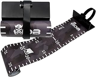Angel-Berger Wild Devil Baits Rollup Measure Scale Fish Ruler Fisch Maßband Measuring Mat zum Fi…