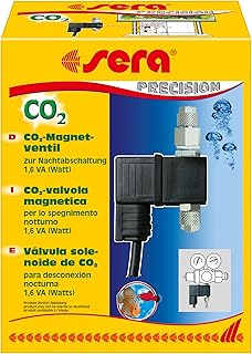 sera CO₂-Magnetventil 2 W | Nachtabschaltung für CO₂-Düngeanlagen im Aquarium | passend fü…