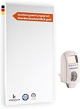 Könighaus Infrarotheizung – 600 Watt – Eco-Modell – weißer Rahmen – TÜV SÜD – 5 Jahre Herstel…