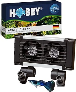 HOBBY Aquaristik Aqua Cooler V2 I Kühleinheit für Aquarien bis 120L I leise Aquarienkühlung mi…